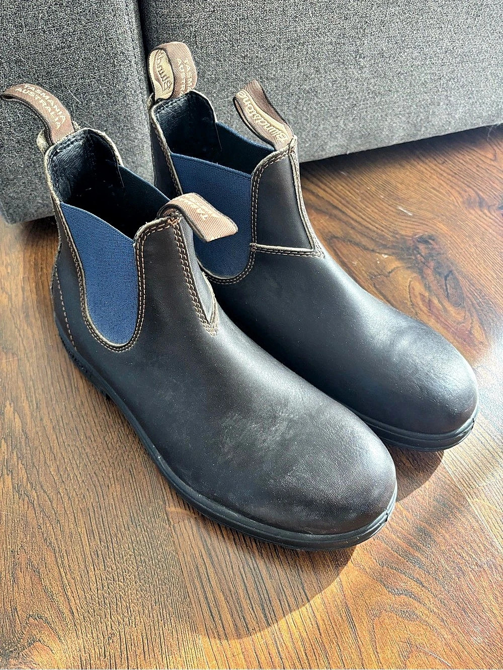 Blundstones Boots Black & Blue US 9 Unisex